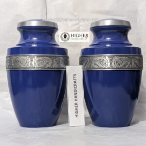 Grecian Blue Urns for Ashes