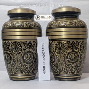 Brass Engraved Urns for Ashes