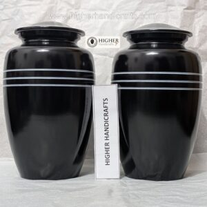 Black Funeral Urns Wholesale