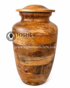 Handcrafted Adult Wooden Memorial Urns for Ashes | Wooden Urns Manufacturer & Wholesaler