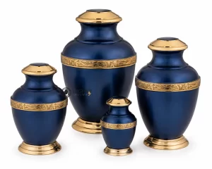 Brass Adult Cremation Urns Available in Multiple Sizes | Funeral Urns Manufacturer & Supplier