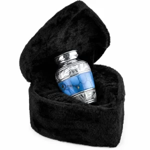 Mini Keepsake Urns with Heart Shaped Velvet Box | Wholesale Funeral Mini Urns Manufacturer & Supplier